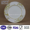 ZH003 Цветочная круглая фарфоровая тарелка